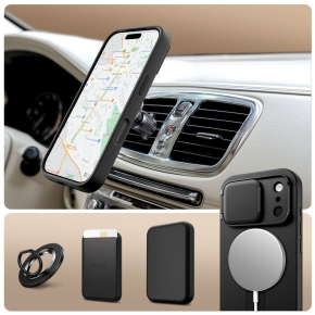 TECH-PROTECT KEVLAR AURA MAGSAFE IPHONE 17 PRO MAX BLACK