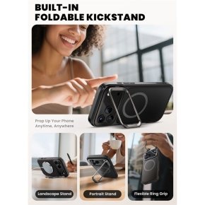 SUPCASE IBLSN ARES FLIP MAG MAGSAFE IPHONE 17 PRO BLACK