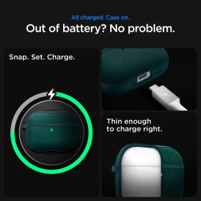 SPIGEN URBAN FIT APPLE AIRPODS PRO 3 MIDNIGHT GREEN