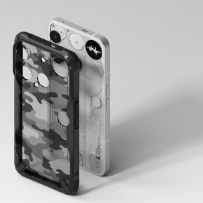 RINGKE FUSION X NOTHING PHONE 3 CAMO BLACK