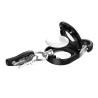 TECH-PROTECT SLIDELOCK CARABINER KEYCHAIN APPLE AIRTAG 1  2 BLACK