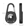 TECH-PROTECT SLIDELOCK CARABINER KEYCHAIN APPLE AIRTAG 1  2 BLACK