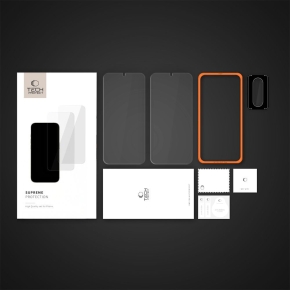 SZKŁO HARTOWANE TECH-PROTECT SUPREME EASY SET+ 3-PACK GALAXY A17 4G  5G CLEAR