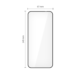 SZKŁO HARTOWANE TECH-PROTECT GLASS FIT+ 2-PACK MOTOROLA EDGE 50 NEO  60 NEO BLACK