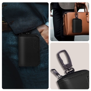 KLATKA FARADAYA TECH-PROTECT KLR300 POUCH KEYLESS RFID SIGNAL BLOCKER CASE BLACKBLACK