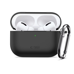 TECH-PROTECT SILICONE HOOK APPLE AIRPODS PRO 3 BLACK