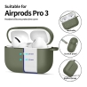 TECH-PROTECT SILICONE HOOK APPLE AIRPODS PRO 3 OLIVGRÜN