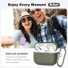 TECH-PROTECT SILICONE HOOK APPLE AIRPODS PRO 3 OLIVGRÜN