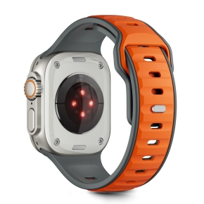 TECH-PROTECT ICONBAND LINE APPLE WATCH 8  9  10  11  SE  ULTRA (44  45  46  49 MM) GREYORANGE