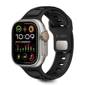 TECH-PROTECT ICONBAND LINE APPLE WATCH 8  9  10  11  SE  ULTRA (44  45  46  49 MM) BLACKBLACK
