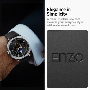 SPIGEN ENZO SAMSUNG GALAXY WATCH 8  CLASSIC (40  44  46 MM) BLACK