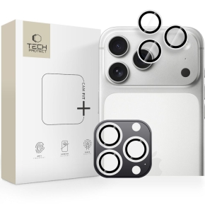 OSŁONA APARATU TECH-PROTECT CAMRING FIT+ IPHONE 14 PRO  MAX  15 PRO  MAX  16 PRO  MAX  17 PRO  MAX SILVER