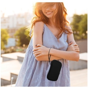 TECH-PROTECT SM70 UNIVERSAL PHONE POUCH 6.0-7.2 INCH BLACK