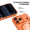 TECH-PROTECT MAGMAT MAGSAFE IPHONE 17 PRO COSMIC ORANGECLEAR