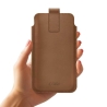 TECH-PROTECT SM65 UNIVERSAL PHONE POUCH 6.0-6.9 INCH BROWN