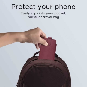 TECH-PROTECT SM65 UNIVERSAL PHONE POUCH 6.0-6.9 INCH MULBERRY
