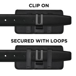 TECH-PROTECT SM90 UNIVERSAL PHONE HOLSTER POUCH 5.8-6.8 INCH BLACK