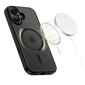 TECH-PROTECT MAGPEAK MAGSAFE CC IPHONE 17 MATTE BLACK