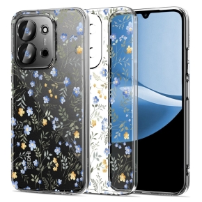 TECH-PROTECT FLEXAIR XIAOMI REDMI 15C 5G  POCO C85 5G SPRING FLOWERS