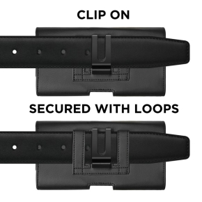 TECH-PROTECT SM80 UNIVERSAL PHONE HOLSTER POUCH 5.8-6.8 INCH BLACK