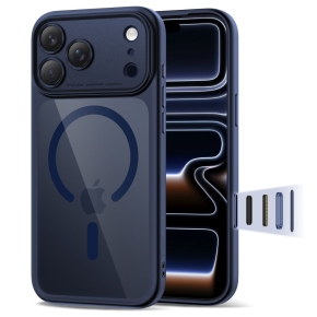 TECH-PROTECT MAGPEAK MAGSAFE CC IPHONE 17 PRO MAX DEEP BLUECLEAR