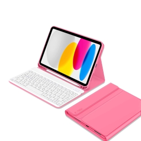 TECH-PROTECT SC PEN + KEYBOARD IPAD 10.9” 10  2022  11” 11  2025 MAGENTA