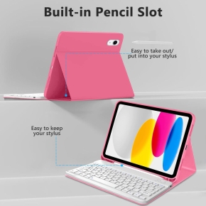 TECH-PROTECT SC PEN + KEYBOARD IPAD 10.9” 10  2022  11” 11  2025 MAGENTA
