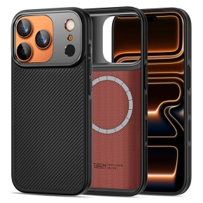 TECH-PROTECT KEVLAR ARAMID CC MAGSAFE IPHONE 17 PRO BLACK