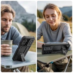 TECH-PROTECT KEVLAR CAM+ GALAXY A17 4G  5G BLACK