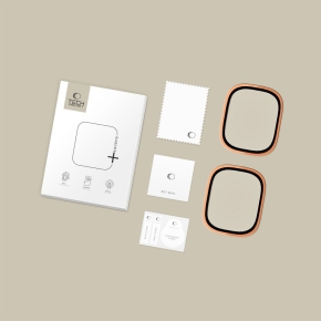 SZKŁO HARTOWANE TECH-PROTECT GLASS RING 2-PACK APPLE WATCH ULTRA 1  2  3 (49 MM) COSMIC ORANGE