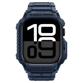 SPIGEN RUGGED ARMOR ”PRO” V2 APPLE WATCH 10  11 (42 MM) NAVY BLUE