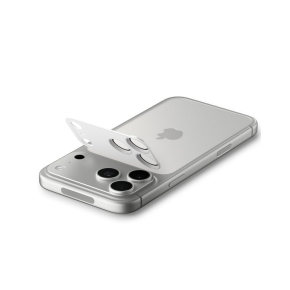 OSŁONA APARATU SPIGEN OPTIK PRO XL GLAS.TR ”EZ FIT” CAMERA PROTECTOR IPHONE 17 PRO MAX SILVER