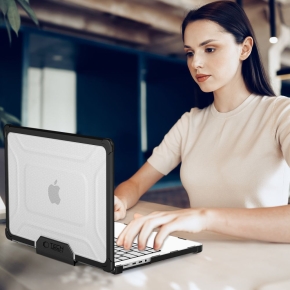 TECH-PROTECT SMARTSHELL PRO MACBOOK PRO 14 M1  M2  M3  M4  M5 2021-2025 BLACKCLEAR