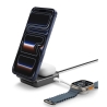 SPIGEN EF302MOQ ESSENTIAL 2IN1 MAGNETIC MAGSAFE WIRELESS CHARGER 25W QI2.2 BLACK