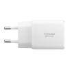 SPIGEN ESSENTIAL EE202EU 2-PORT NETWORK CHARGER 20W WHITE