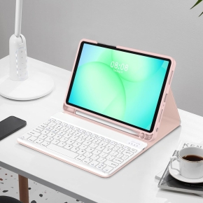 TECH-PROTECT SC PEN + KEYBOARD GALAXY TAB A9+  A11+ PLUS 11.0 X210  X215  X216  X230  X235  X236 PINK