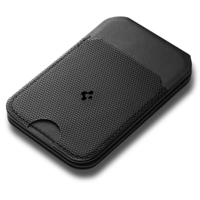 SPIGEN S314-2 SLIM FOLD TRIPOD MAGSAFE UNIVERSAL MAGNETIC CARD HOLDER BLACK