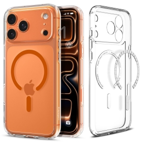 SPIGEN ULTRA HYBRID MAG MAGSAFE IPHONE 17 PRO CLEARORANGE
