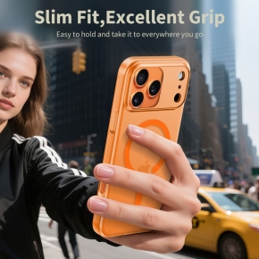 TECH-PROTECT MAGSLIM MAGSAFE IPHONE 17 PRO MAX MATTECOSMIC ORANGE