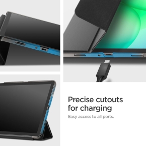 SPIGEN SMART FOLD GALAXY TAB A9+  A11+ PLUS 11.0 X210  X215  X216  X230  X235  X236 BLACK