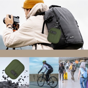 TECH-PROTECT SLIM HOOK SAMSUNG GALAXY BUDS 3  3 FE  3 PRO OLIVE GREEN