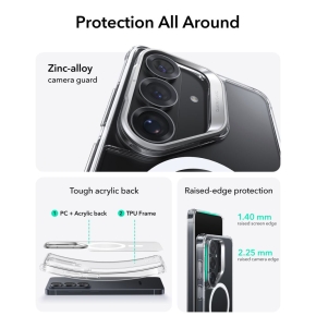 ESR CLASSIC HYBRID KICKSTAND MAGSAFE GALAXY S26+ PLUS CLEAR