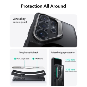 ESR CLASSIC HYBRID KICKSTAND MAGSAFE GALAXY S26 ULTRA CLEARBLACK