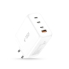 TECH-PROTECT NC200W-GAN 4-PORT NETWORK CHARGER PD 200W  QC3.0 WHITE