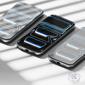 SZKŁO HARTOWANE RINGKE EASY SLIDE ANTI REFLECTIVE TEMPERED GLASS IPHONE 17 PRO MAX BLACK