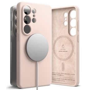 RINGKE SILICONE MAGNETIC MAGSAFE GALAXY S26 ULTRA PINK SAND
