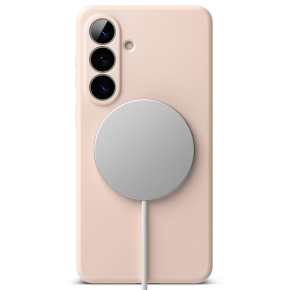 RINGKE SILICONE MAGNETIC MAGSAFE GALAXY S26 PINK SAND