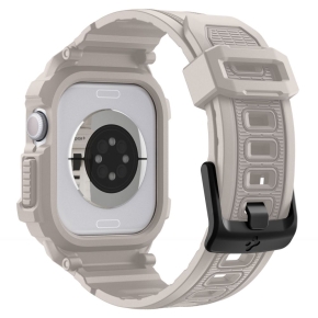 SPIGEN RUGGED ARMOR ”PRO” V2 APPLE WATCH 10  11 (46 MM) DUNE BEIGE