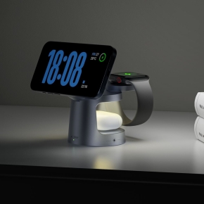 TECH-PROTECT A48 3IN1 MAGNETIC MAGSAFE WIRELESS CHARGER 25W QI2.2 DARK GREY