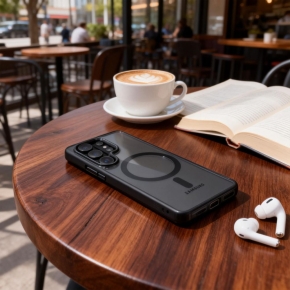 TECH-PROTECT MAGMAT MAGSAFE GALAXY S26 ULTRA BLACKCLEAR